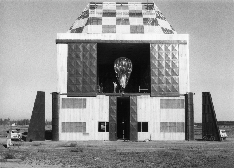  Station de lancement Eole, en Argentine Crédits : CNES, 1972.