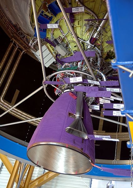 The Vulcain engine. Credits: CNES/Esa/Arianespace/CSG Service optique, 2006