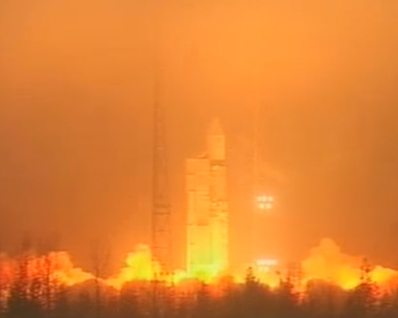 La fusée a décollé comme prévu à 13h02 (Paris) depuis le cosmodrome de Plessetsk, en Russie. Crédits : ESA.