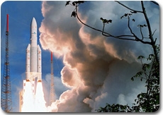 Décollage d’Ariane 5, vol 196, le 4 août 2010